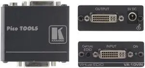 Kramer VA-1DVIN DVI EDID Emulator w/7-Yr Warranty Kramer VA-1DVIN DVI EDID Emulator w/7-Yr Warranty