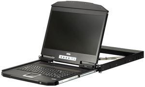 ATEN CL3700NW 19in. Ultra Short Depth wide screen LCD Console HDMI/USB w/2-Yr Warranty