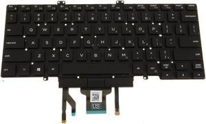 New Dell OEM Latitude 5400 Backlit Laptop Keyboard Dual Point 3J9FC