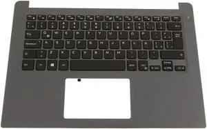 Spanish Dell OEM Inspiron 7460 Palmrest Spanish Laptop Keyboard XD4CTWDFM