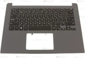 French-English Dell OEM Inspiron 7460 Palmrest Spanish Laptop Keyboard N9V3N