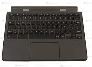 Spanish Dell OEM Chromebook 11 3120 Palmrest Touchpad Laptop Keyboard 7PVG7