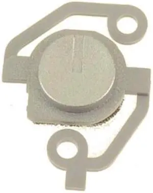 New Dell OEM Inspiron 5482 5485 5491 2-in-1 Power Button Cover Cap Silver NH58F