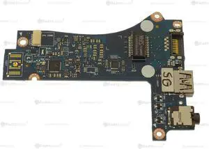 OEM Alienware m15 R2 Left Side Network RJ-45 USB Audio Ports IO Circuit  19Y93