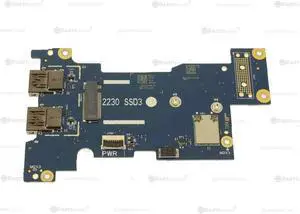 OEM Alienware m15 R3 Right Side WLAN Card USB Ports SD Card slot IO  8G4J2