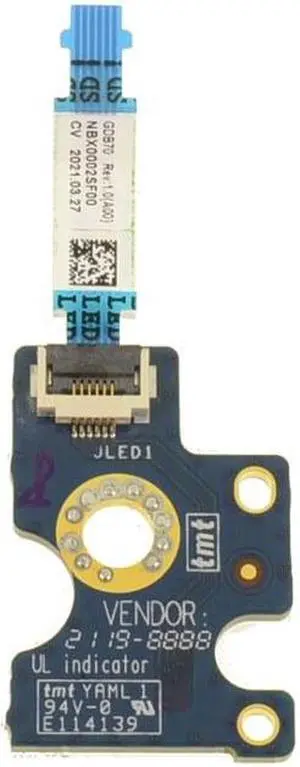 Dell OEM Precision 7760 Status Indicator LED Circuit Board 9TXJC
