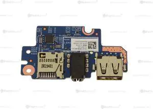 Dell OEM Inspiron 7400 Right-side IO Circuit Board  Audio USB Ports C1WNM