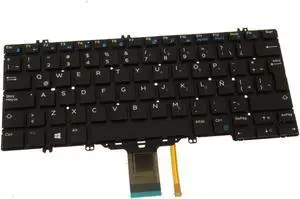 Spanish Dell OEM Latitude 5289 7280 5280 7380 Laptop Laptop Keyboard W6T39