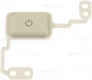 New Dell OEM Inspiron 7400 Power Button Cover Silver No FP 8DR3M
