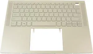 Dell OEM Inspiron 7400 Backlit Keyboard Palmrest Assembly Laptop Keyboard MNKVW