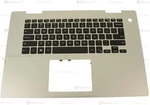 New Dell OEM Inspiron 5582 2-in-1 Keyboard Palmrest Assembly No BL F046K 2Y3Y1