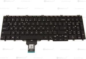 US Intl Dell OEM Latitude 5500 Precision 3540 Laptop Laptop Keyboard D74KX
