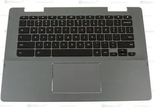 Dell OEM Chromebook 7486 2-in-1 Palmrest Touchpad Laptop Keyboard W7TNC