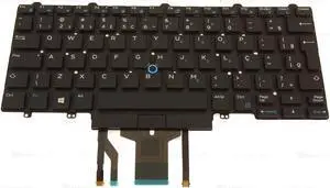 Brazil Dell OEM Latitude 5490 7490 5495 Laptop Backlit Laptop Keyboard 8NC1K