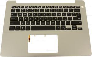 New Dell OEM Inspiron 5485 Laptop Backlit Keyboard Palmrest Assembly 7DMJX 76V4N