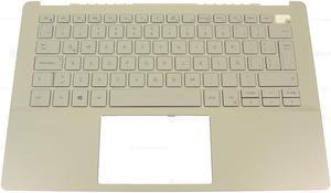 SPANISH Dell OEM Inspiron 5390 Latitude 3301 Palmrest Laptop Keyboard HRHVW