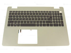 Dell Inspiron 15-5567 / 15-5565 Palmrest With Spanish Keyboard - PT1NY 227G2 WH9FR (Black)