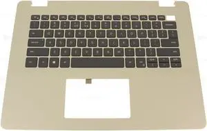 New US INTL Dell OEM Vostro 3400 3401 Palmrest Backlit Keyboard Assembly 6FMT2