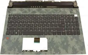 US INTL Dell OEM G Series G15 5520 5521 5525 Palmrest Laptop Keyboard 2XTGG