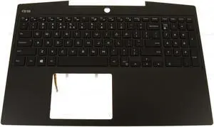 US INTL Dell OEM G Series G3 3500 Palmrest Backlit Laptop Keyboard MTC7Y