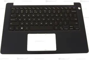 New Dell OEM Vostro 13 5370 Palmrest Backlit Keyboard Assembly N4RMG XDHWP