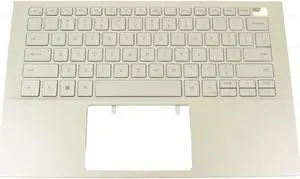 New Dell OEM Inspiron 5300 5301 Palmrest Backlit Keyboard Assembly Silver KJ8W0