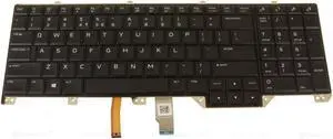 New US INTL OEM Alienware 17 R5 Backlit Laptop Keyboard Assembly ND5TJ