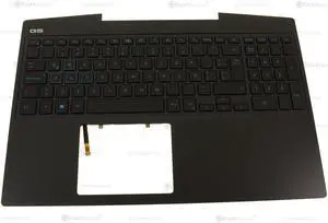 SPANISH Dell OEM G Series G5 5500 Palmrest Backlit Laptop Keyboard 5VJWC