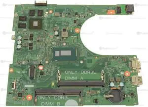 Dell OEM Inspiron 3458 Motherboard System Board 1.7GHz Core Motherboard K2WKN