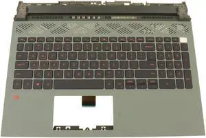 Dell OEM G Series G15 5510 5511 5515 Palmrest Backlit Laptop Keyboard H02Y3