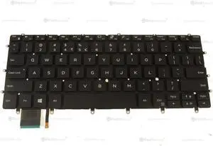 New US INTL Dell OEM XPS 9370 9380 7390 Laptop Backlit Keyboard 6Y7DJ