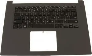 New US INTL Dell OEM Inspiron 7560 Palmrest Keyboard Assembly No BL RTJ7W CF0T0