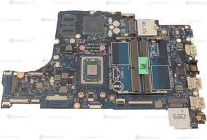 Dell P92W5 GDI53 LA-K001P Inspiron 15 3505 Laptop Motherboard With AMD Athlon Silver 3050U - 2.30GHz - 3.20 GHz Max Turbo - DDR4 Compatible - 2400 MHz