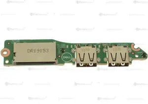 Dell OEM G Series G3 3590 SD Card Reader USB Port IO Circuit Board V75C6