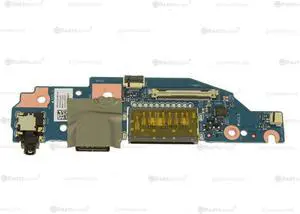Dell OEM Inspiron 7506 2-in-1 Silver USB Audio Port IO Circuit Board 7K2GR