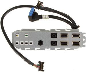 Dell OEM Precision Workstation T1700 SFF Front Panel USB Audio Ports I/O  DJH3K