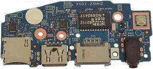 Dell OEM Vostro 14 5410 Vostro 5415 Power Button USB SD Card Reader IO  6K5G9