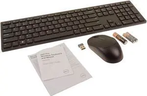 New Dell OEM Pro Wireless Keyboard & Mouse Kit KM5221W 1NF4K