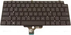 New US INTL Dell OEM Latitude 7310 Laptop Keyboard 0DV9K