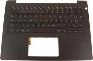 New Brazil Dell OEM Vostro 5481 Backlit Keyboard Palmrest Assembly 1PGPM