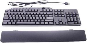 Dell OEM USB Multi Media 104-Key Quiet Keyboard 2-Port Desktop Keyboard 0FRXW