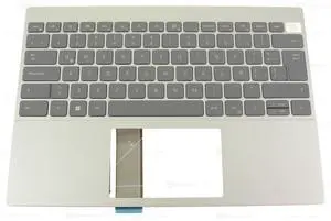 New Spanish Dell OEM Inspiron 5330 Palmrest Backlit Keyboard Assembly WLAN 74F38