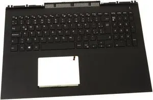 Spanish Dell OEM Inspiron 7567 7566 Palmrest Backlit Laptop Keyboard G59VD