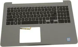 New Dell OEM Inspiron 5567 5565 Palmrest Backlit Keyboard Assembly Backlit 6VTM9