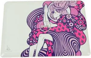 New The Muse Purple Dell OEM Inspiron Mini 10 10v  LCD Back Cover Lid F796M