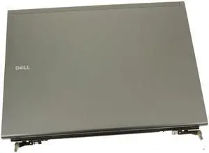 New Dell OEM Precision M6400 17" LCD Back Cover Lid Assembly  Hinges M169F J42J1