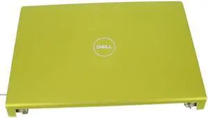 Green Dell OEM Studio 1555 1557 1558 15.6" LCD Back Cover Lid Top  Hinges W403J