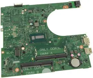 Dell OEM Inspiron 3558 System Board 2.0GHz Core i3 CPU Intel  Motherboard MY4NH