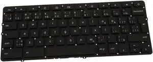 New French English Dell OEM Chromebook 13 7310 Laptop Keyboard 7XHY9