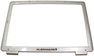 New Silver OEM Alienware M5700 17" Front Trim LCD Bezel